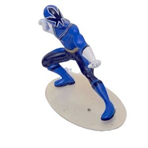 Blue Power Ranger Samurai figure, specifically Kevin, the Water Ranger.